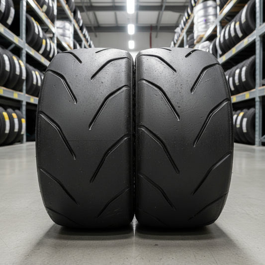 Avon ZZR 215/55/R13 Semi-Slick Road Legal Trackday tyres - Pair.