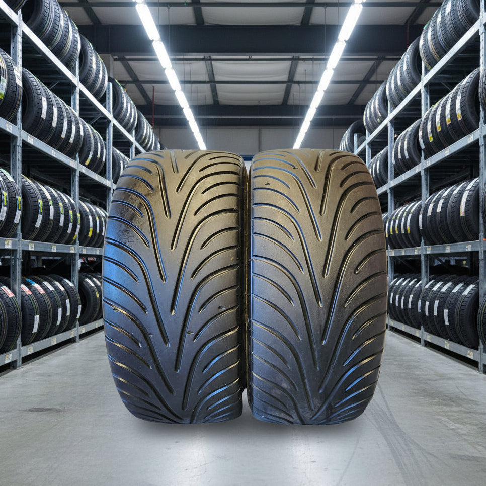 Goodyear (Dunlop) 210/62/17 Ex-Clio Cup Wets (215/45/17). (Pair)