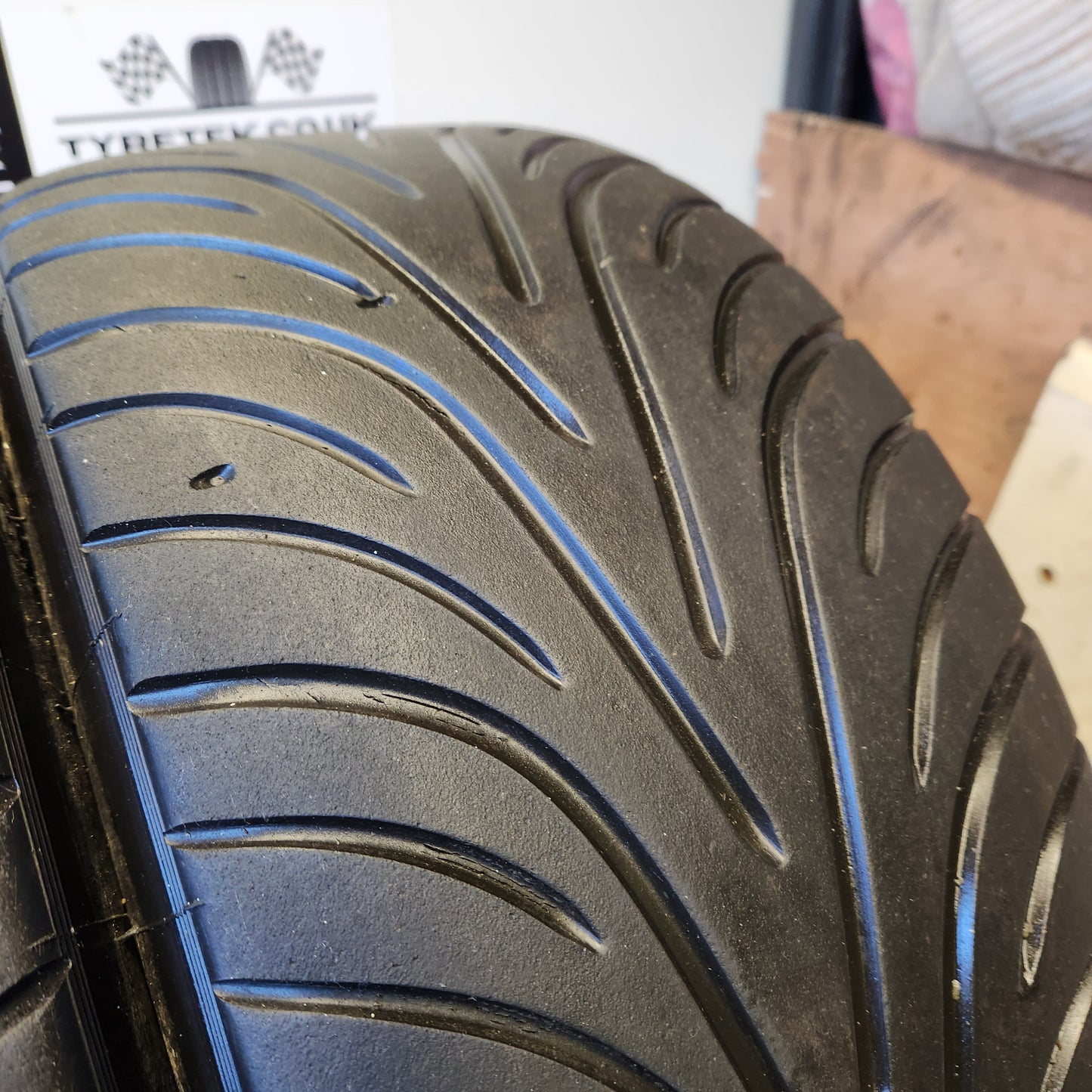 Goodyear (Dunlop) 210/62/17 Ex-Clio Cup Wets (215/45/17). (Pair)