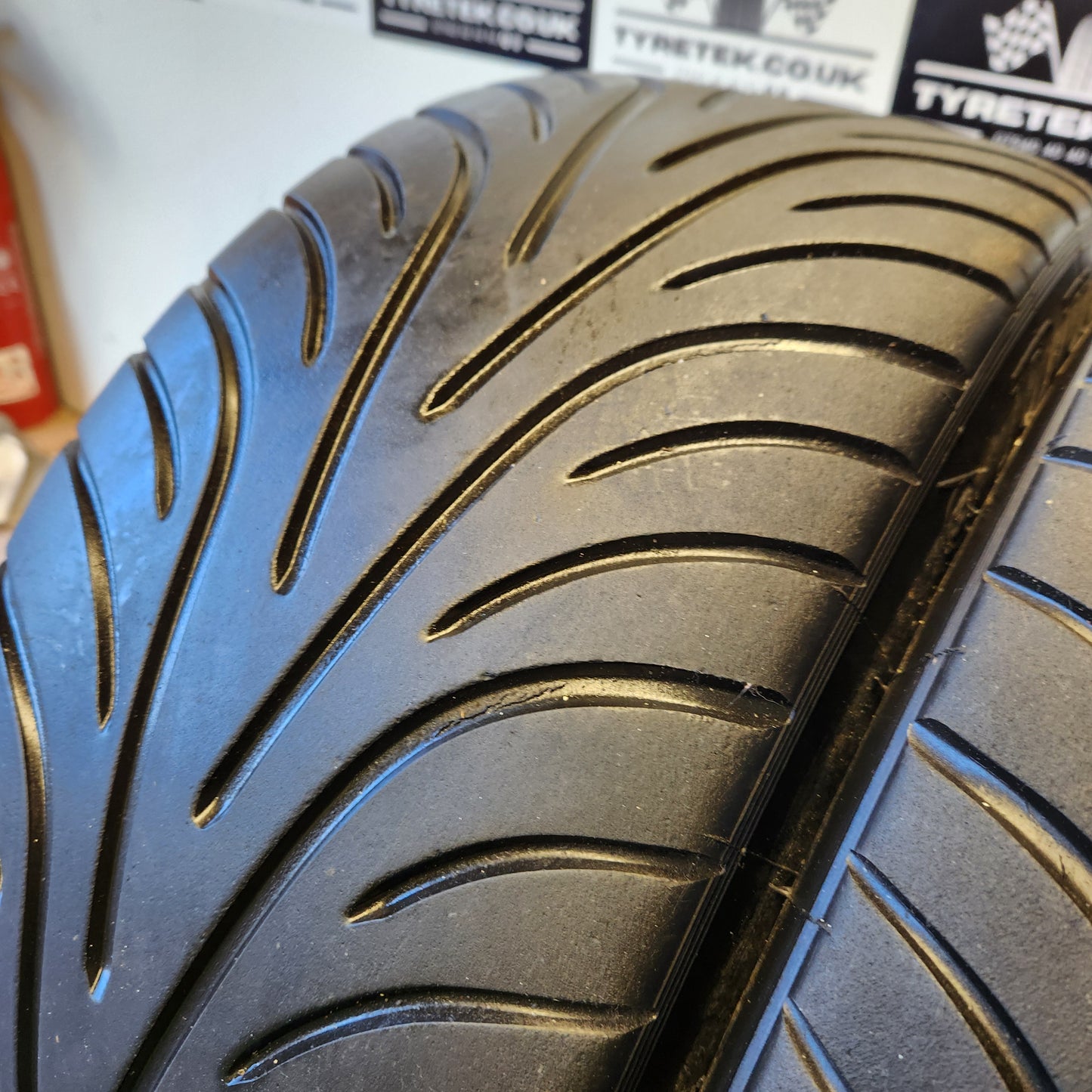 Goodyear (Dunlop) 210/62/17 Ex-Clio Cup Wets (215/45/17). (Pair)