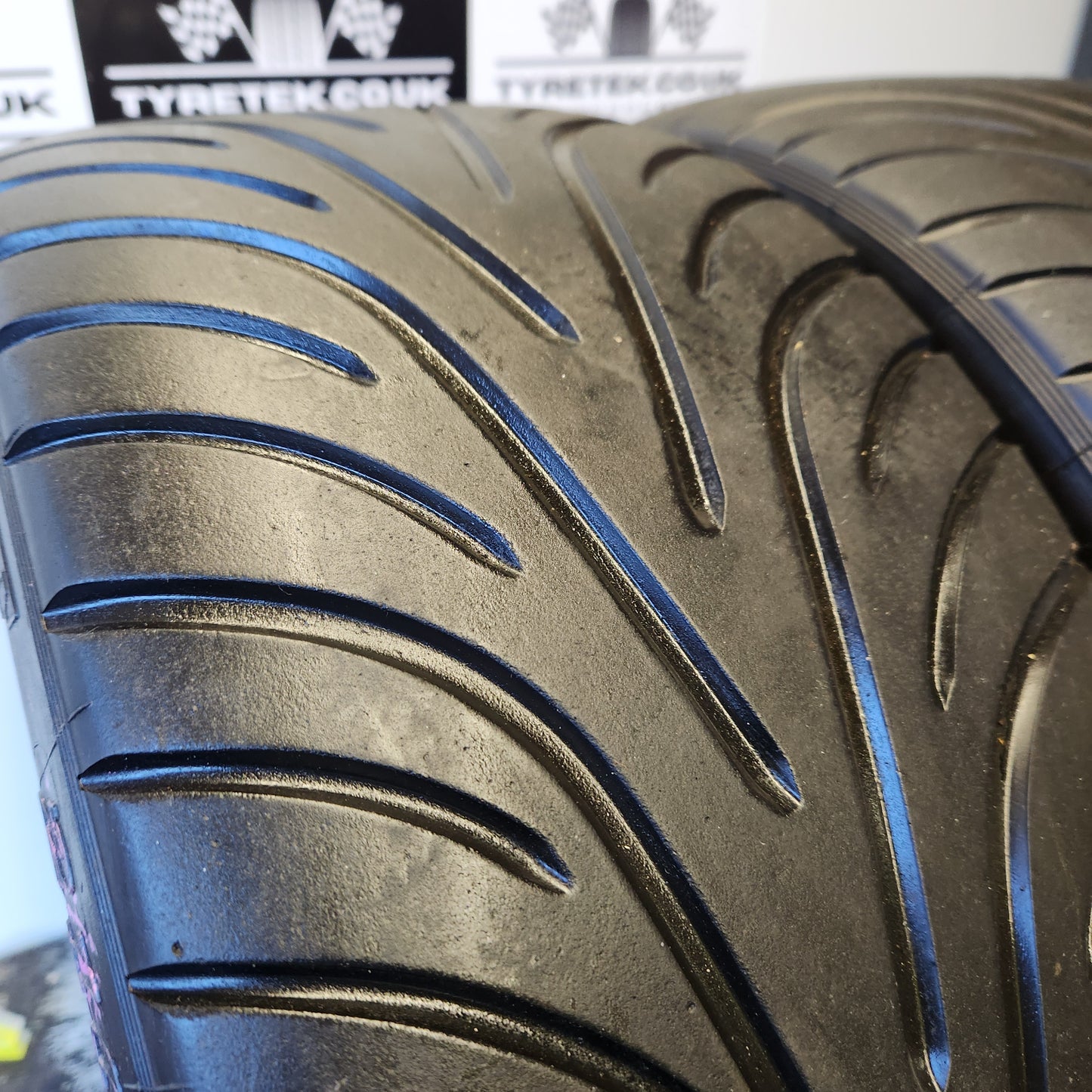 Goodyear (Dunlop) 210/62/17 Ex-Clio Cup Wets (215/45/17). (Pair)