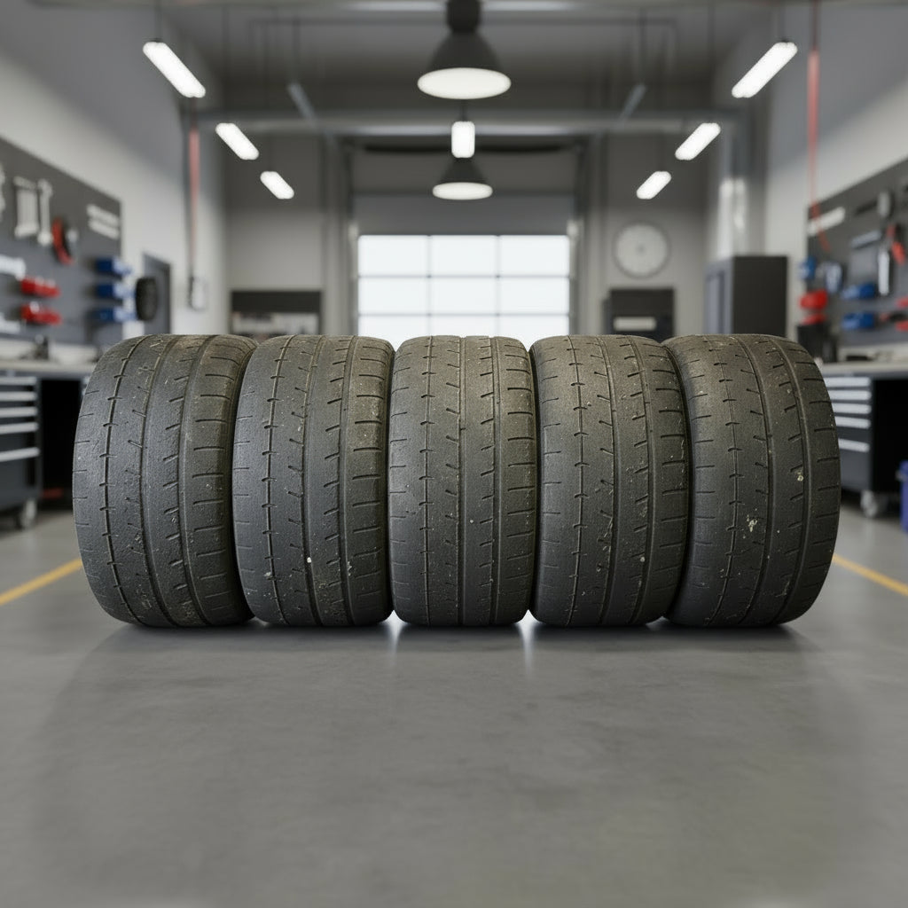 Yokohama A052 245/40/17 Trackday Semi Slick Tyres (Set of 5)