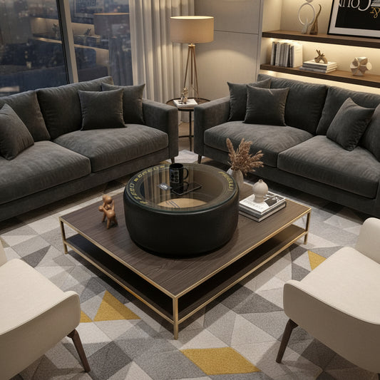 Pirelli F1 Racing Car / Motorsport Racing Slick Tyre Coffee Table.