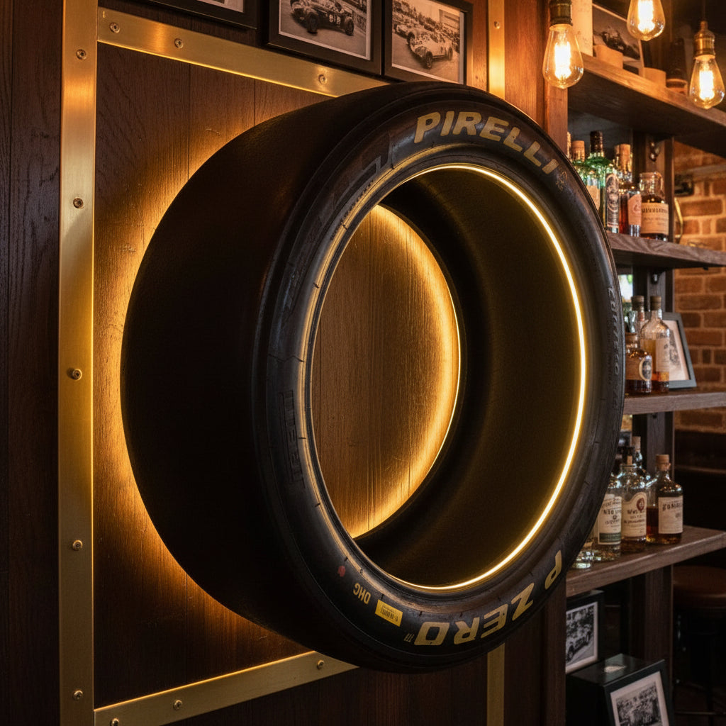 Genuine Pirelli F1 Racing Slick Tyre. Race Used!