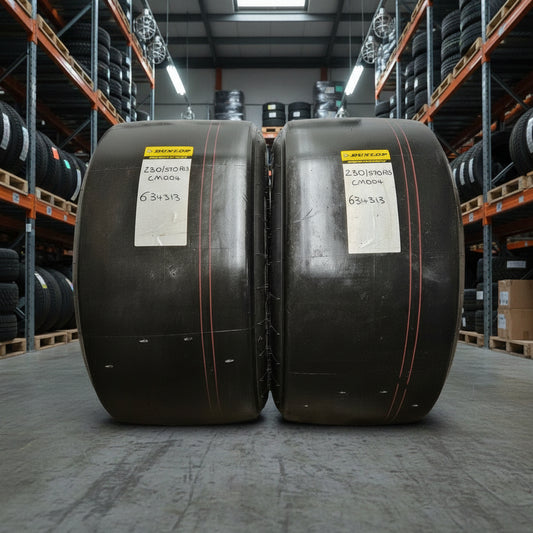 Dunlop 230/57/13 Slick Racing Tyres