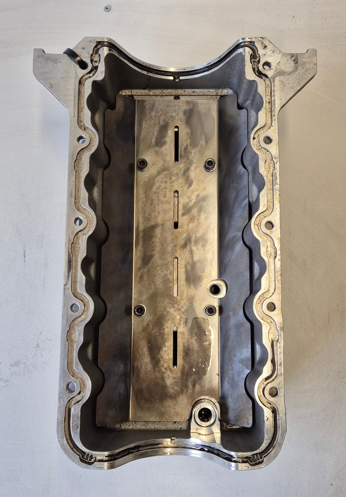 Raceline alloy wet sump oil pan kit Ford Zetec E RWD black top FZ655BT