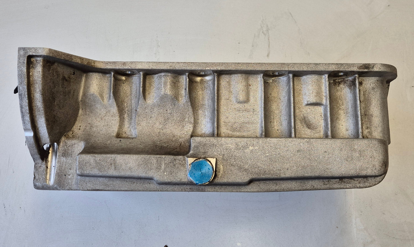 Raceline alloy wet sump oil pan kit Ford Zetec E RWD black top FZ655BT