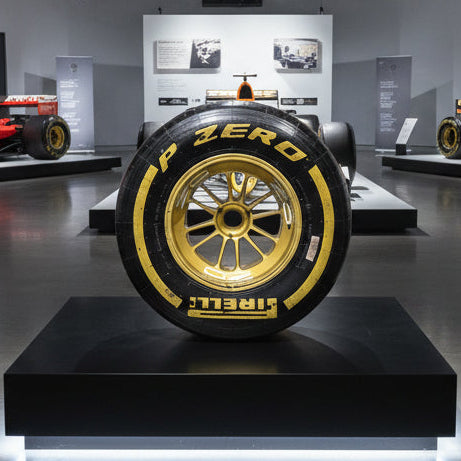 Kimi Raikkonen / Romain Grosjean Race Used F1 Wheel and Tyre.