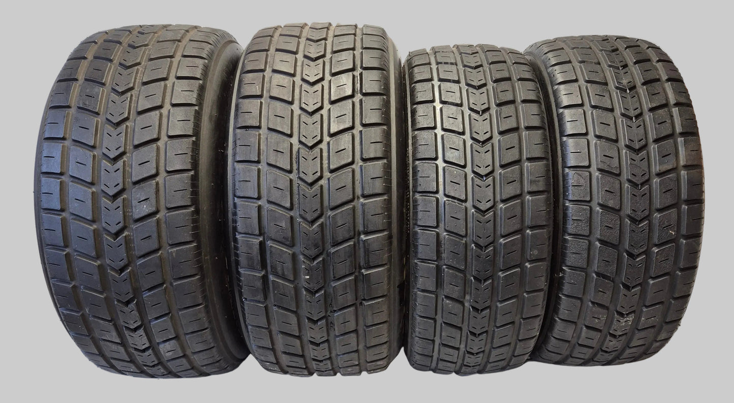 FF2000 Centre Lock or Studs Revolution Alloy Rims and Avon Wets