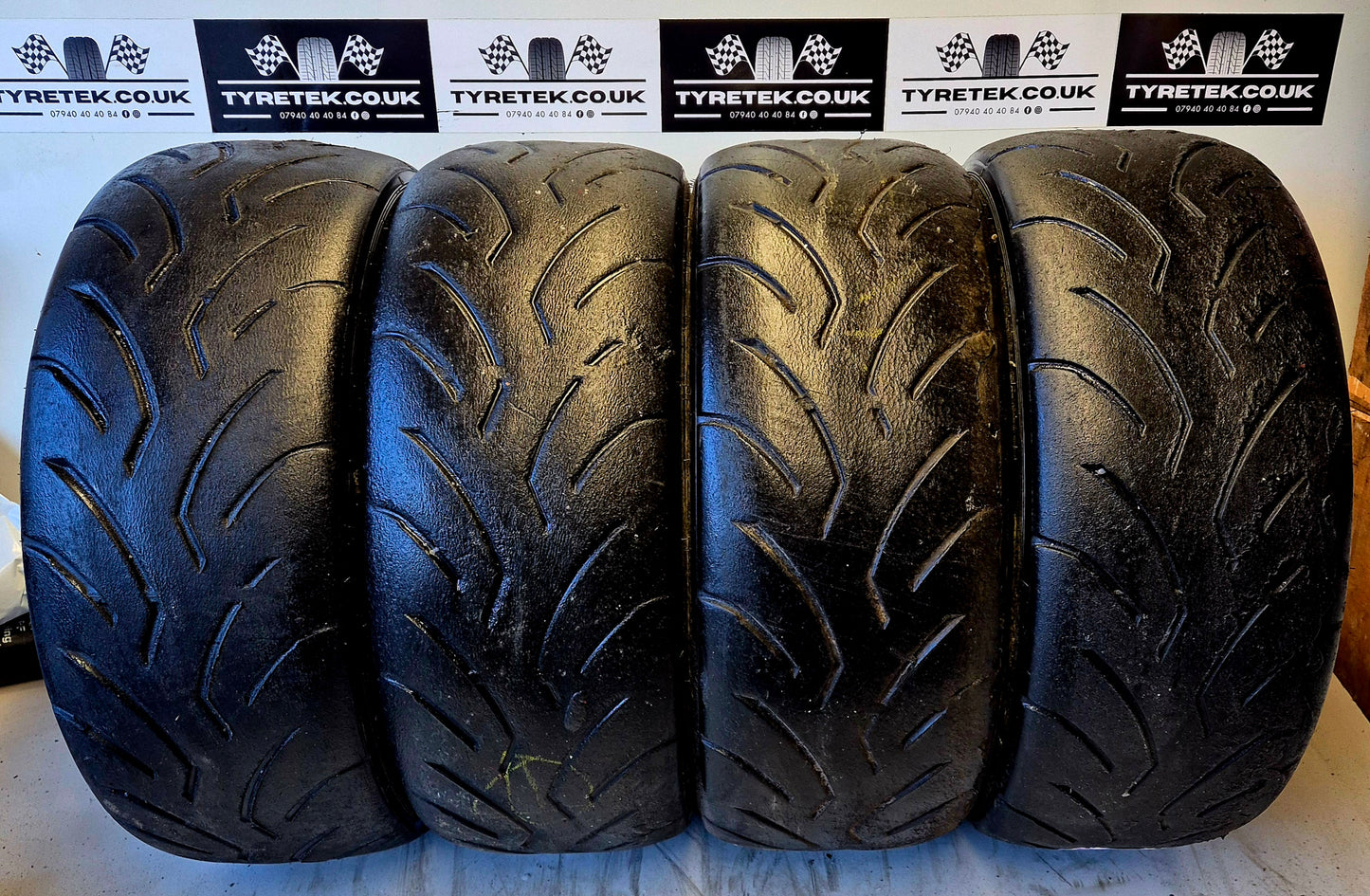 Dunlop 195/50/15 Direzza DZ03G R3 Semi Slicks. (Set of 4)