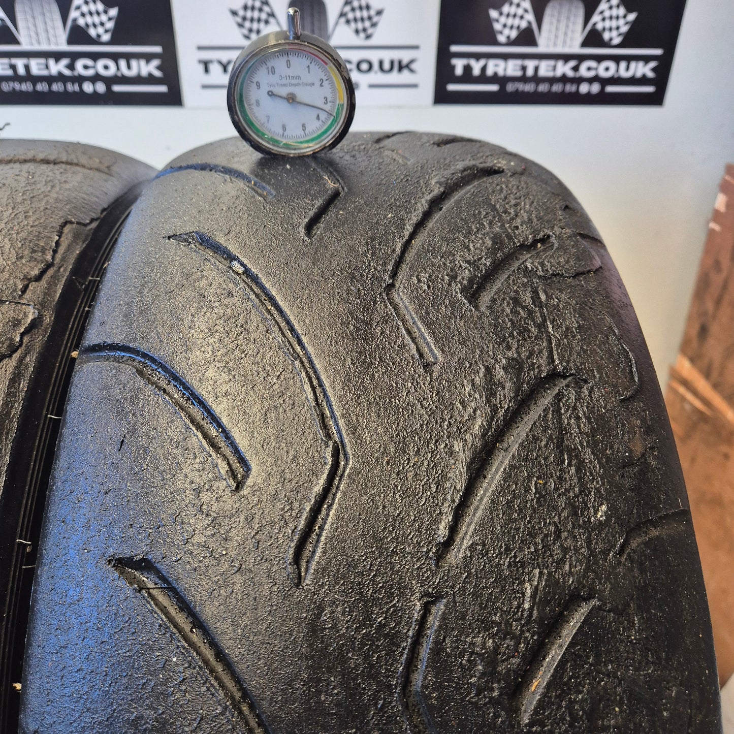 Dunlop 195/50/15 Direzza DZ03G R3 Semi Slicks. (Set of 4)