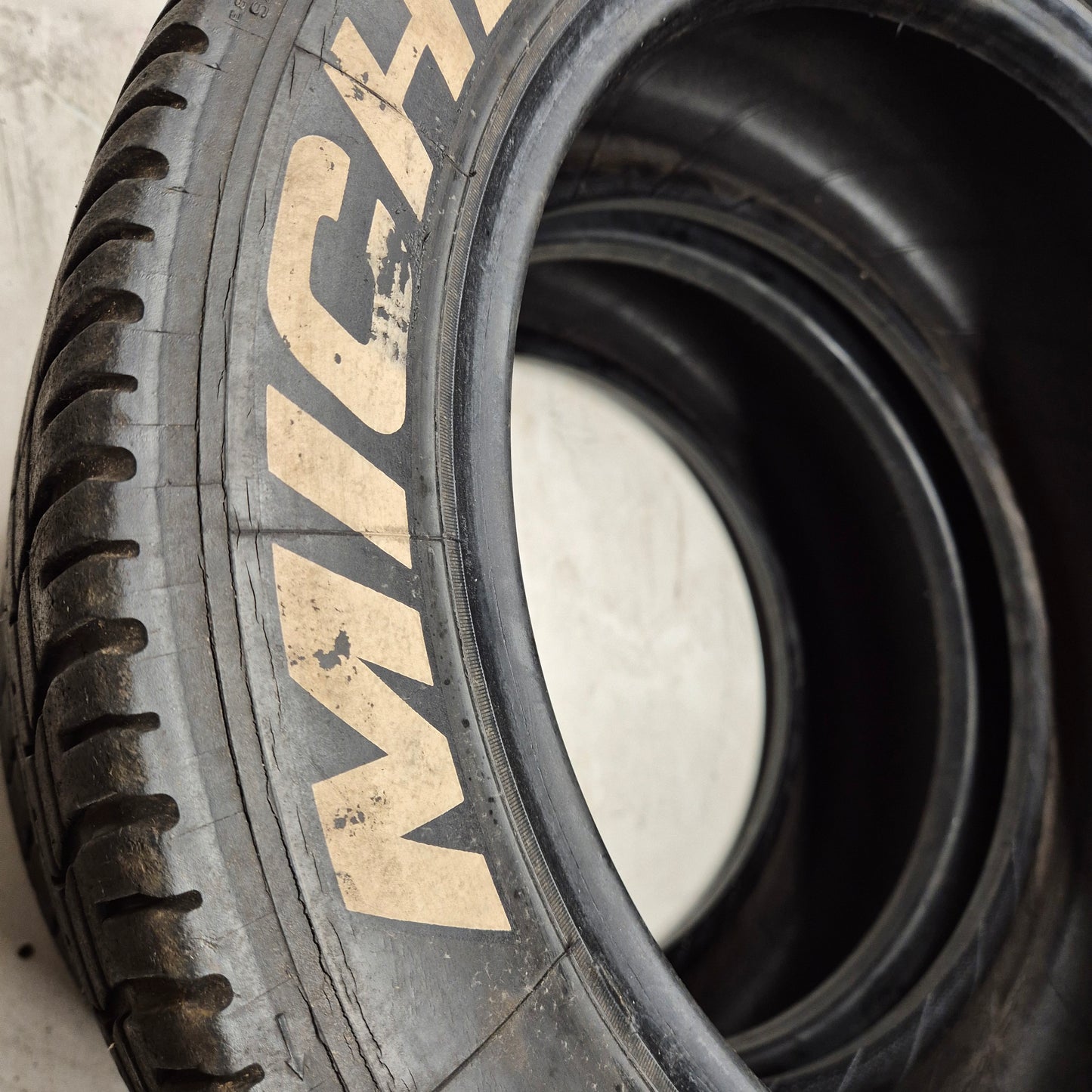 Michelin 18/58/15 (195/50/15) Wet Racing Tyres. (SET 02)