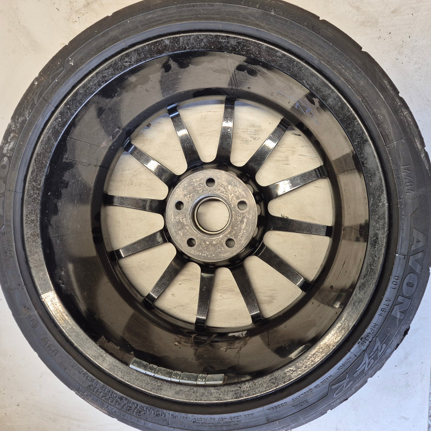 5 X 110 Team Dynamics Pro Race 1.2.  17" Alloy Wheels