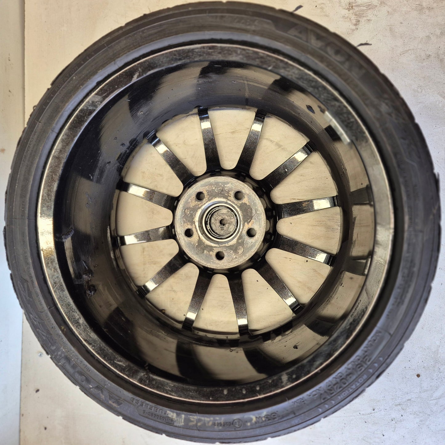 5 X 110 Team Dynamics Pro Race 1.2.  17" Alloy Wheels