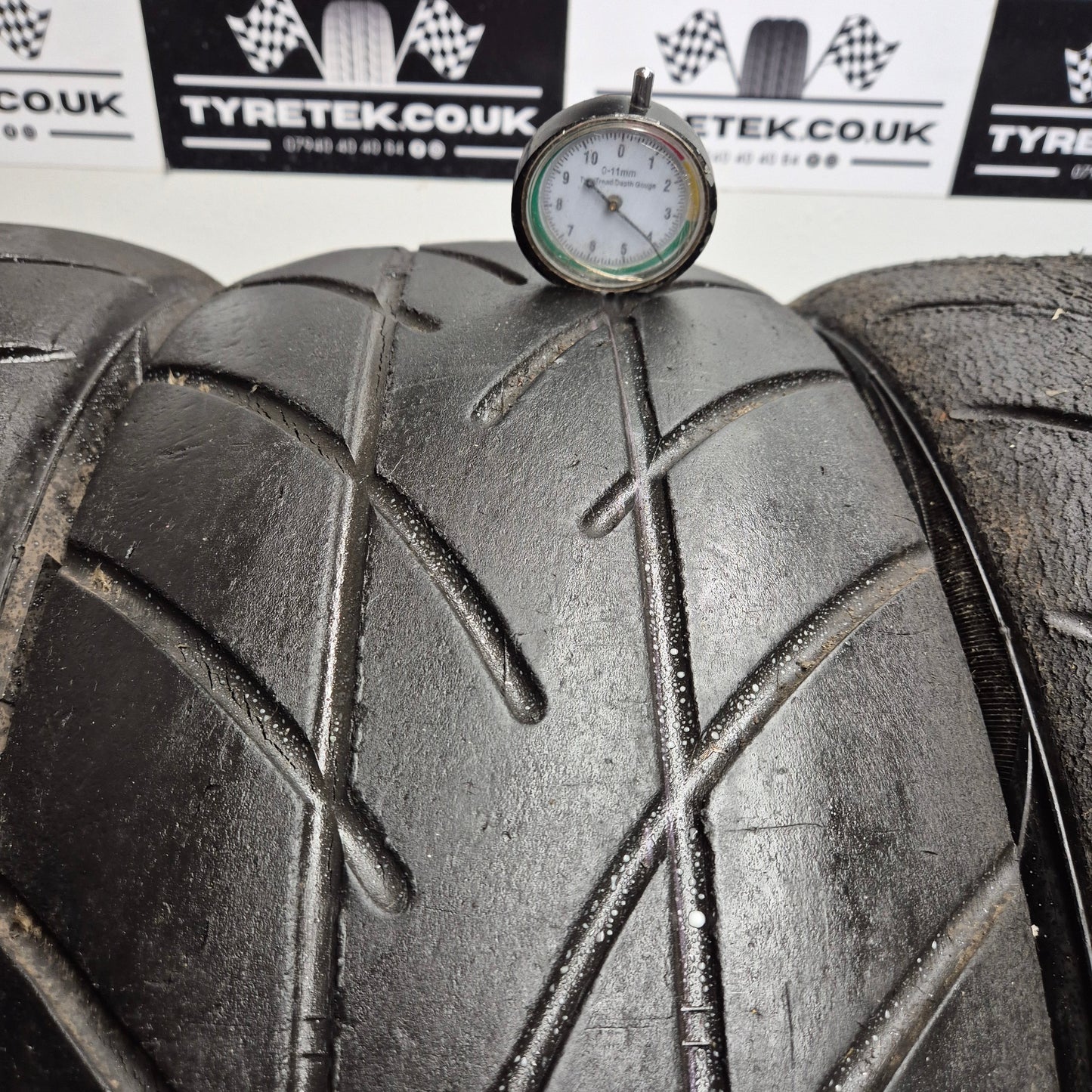 MRF ZTW 195/58/15 (205/50/15) Race Wet Tyres (Set of 5).