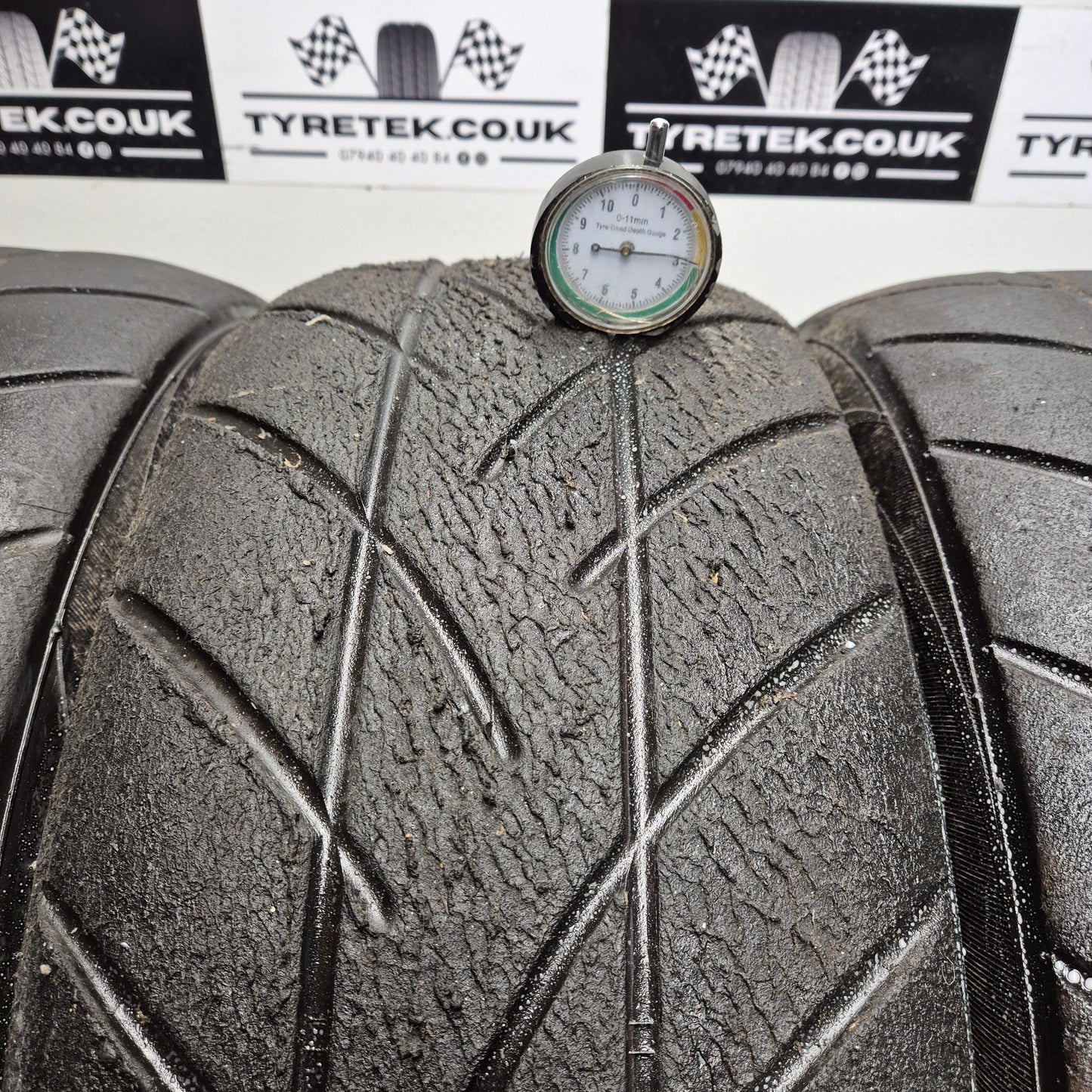 MRF ZTW 195/58/15 (205/50/15) Race Wet Tyres (Set of 5).