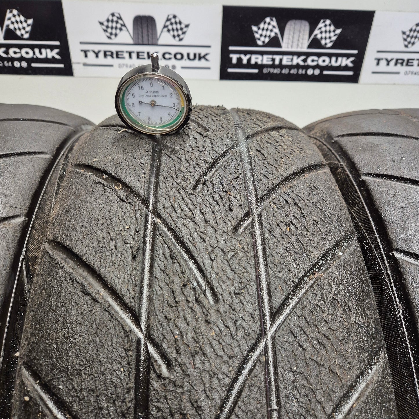 MRF ZTW 195/58/15 (205/50/15) Race Wet Tyres (Set of 5).