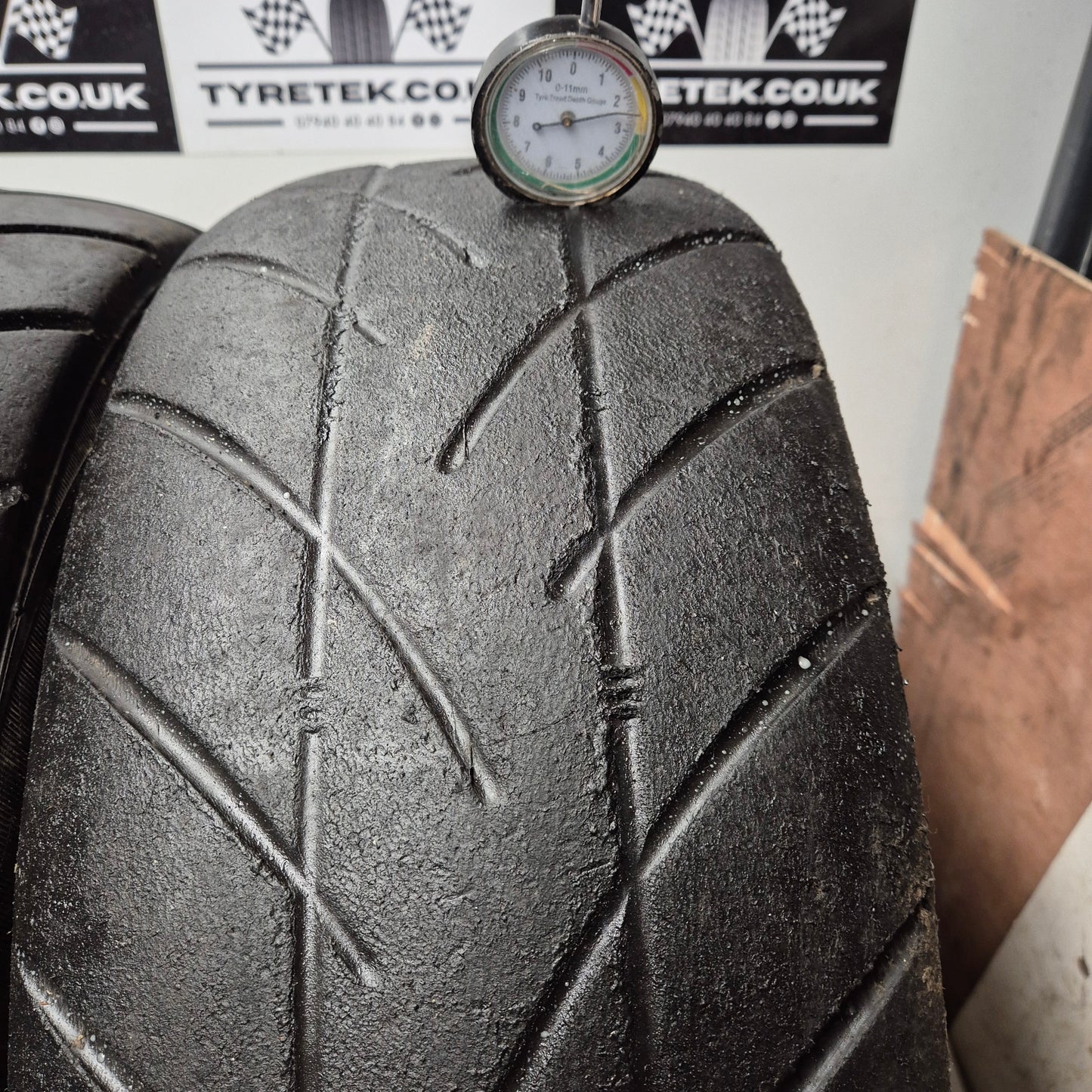 MRF ZTW 195/58/15 (205/50/15) Race Wet Tyres (Set of 5).