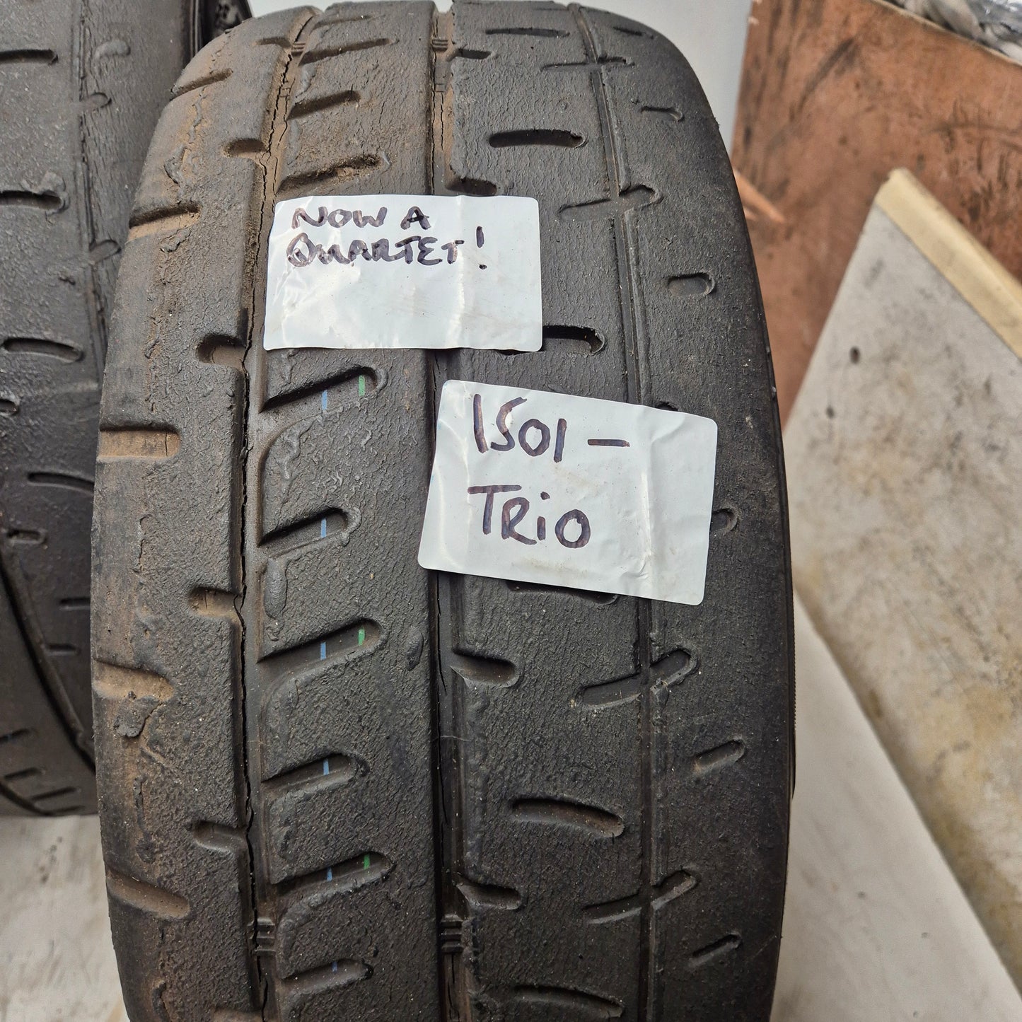 MRF ZTR 195/50/15 Trackday / Race Semi Slick Tyres