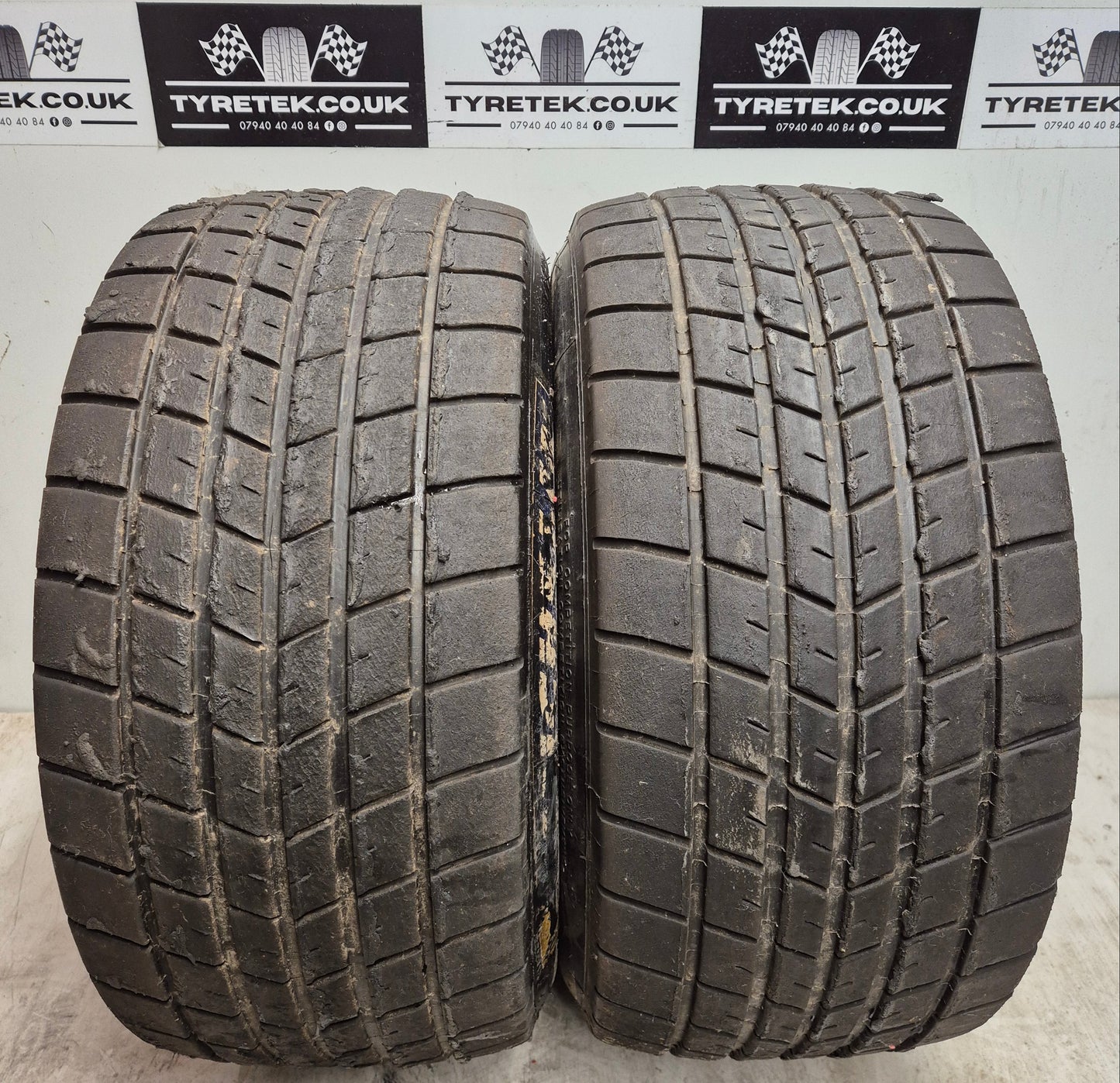 Michelin 20/54/13 Wet Racing Tyres. (Pair)