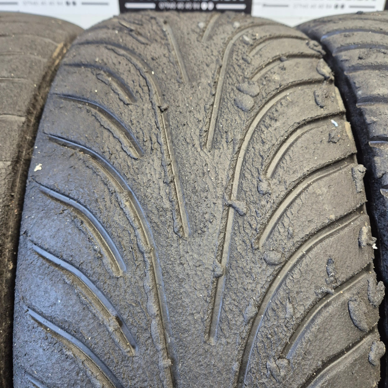 Goodyear (Dunlop) 185/58/15 Wet Racing Tyres - Set of 4 (195/50/15)