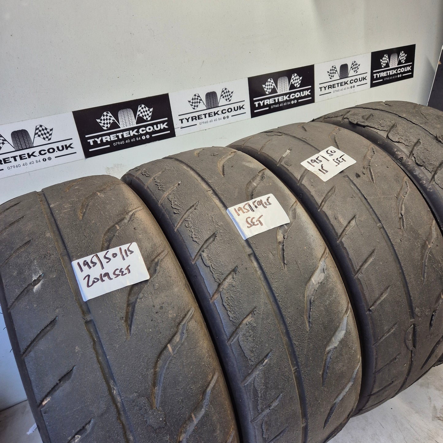 Toyo R888R 195/50/15 Semi Slick Racing Trackday/Race Tyres. Set of 4.