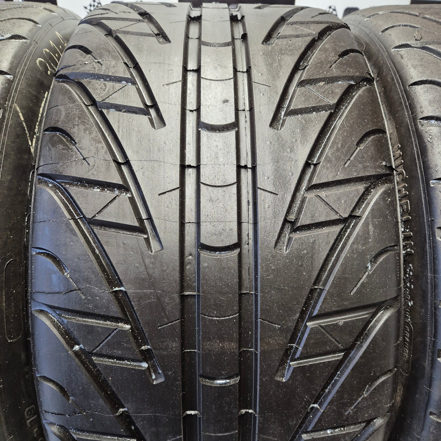 Michelin 27/65/18 P2L Wet Trackday / Race Tyres. (Set of 4)