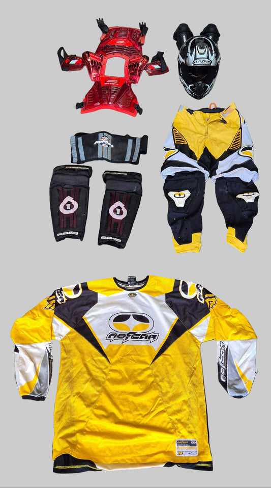 Mens / Adults Motocross Mx Full Kit Travis Pastrana. Moto x