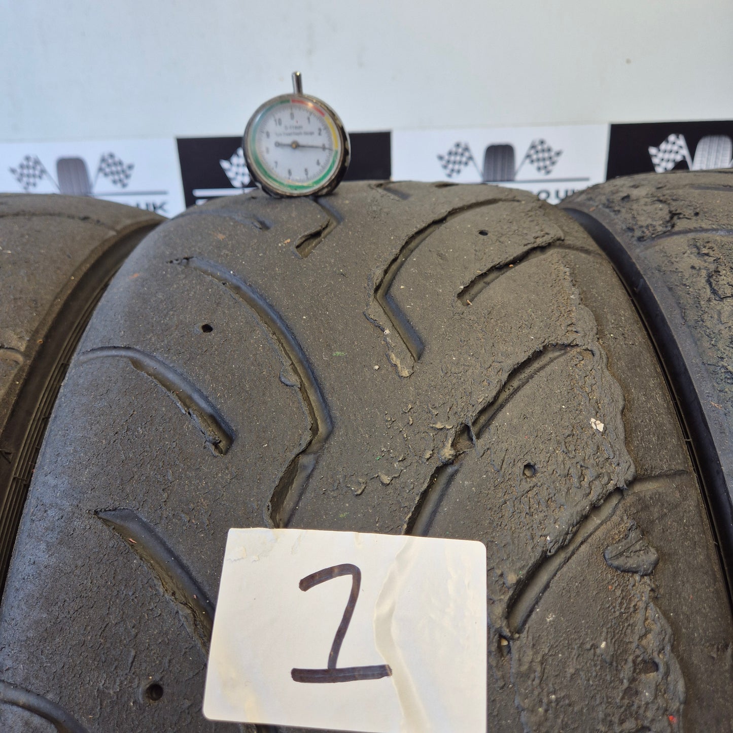 Dunlop 225/45/17 Direzza DZ03G Semi-Slick Racing Trackday/Race Tyres. Set 01