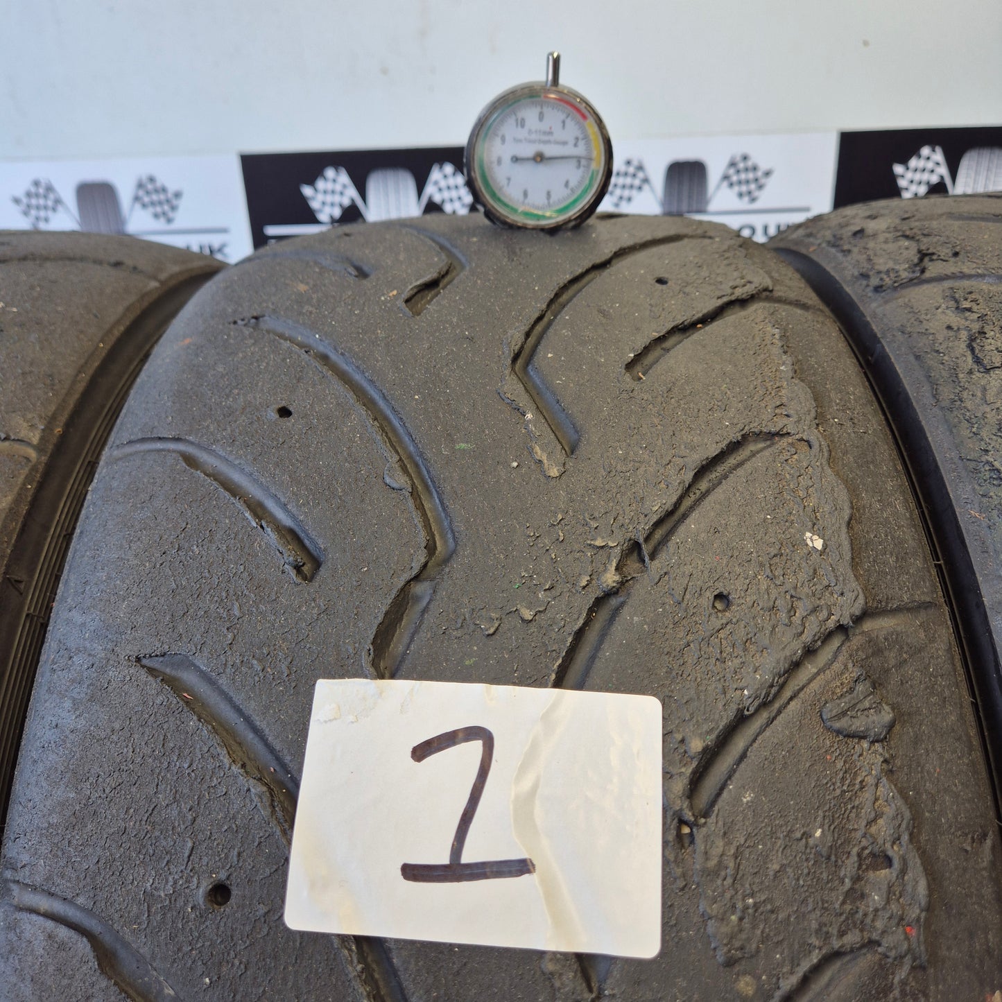 Dunlop 225/45/17 Direzza DZ03G Semi-Slick Racing Trackday/Race Tyres. Set 01