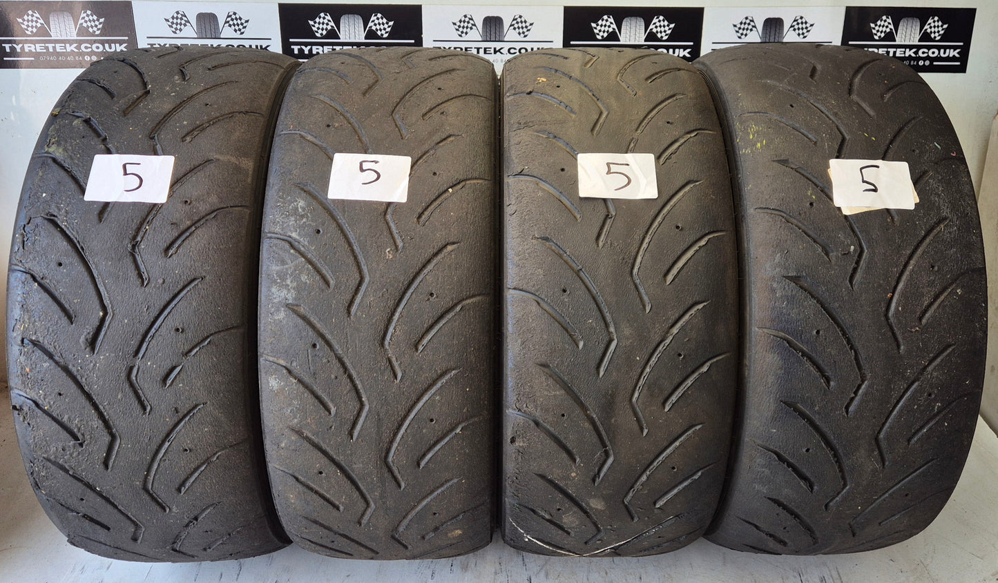 Dunlop 225/45/17 Direzza DZ03G Semi-Slick Racing Trackday/Race Tyres. Set 5