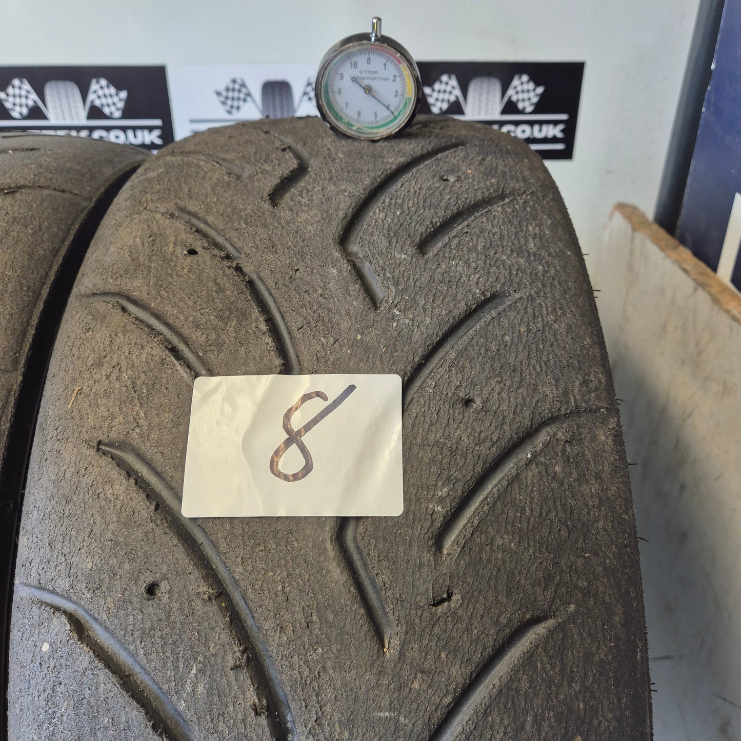 Dunlop 225/45/17 Direzza DZ03G Semi-Slick Racing Trackday/Race Tyres. Set 08