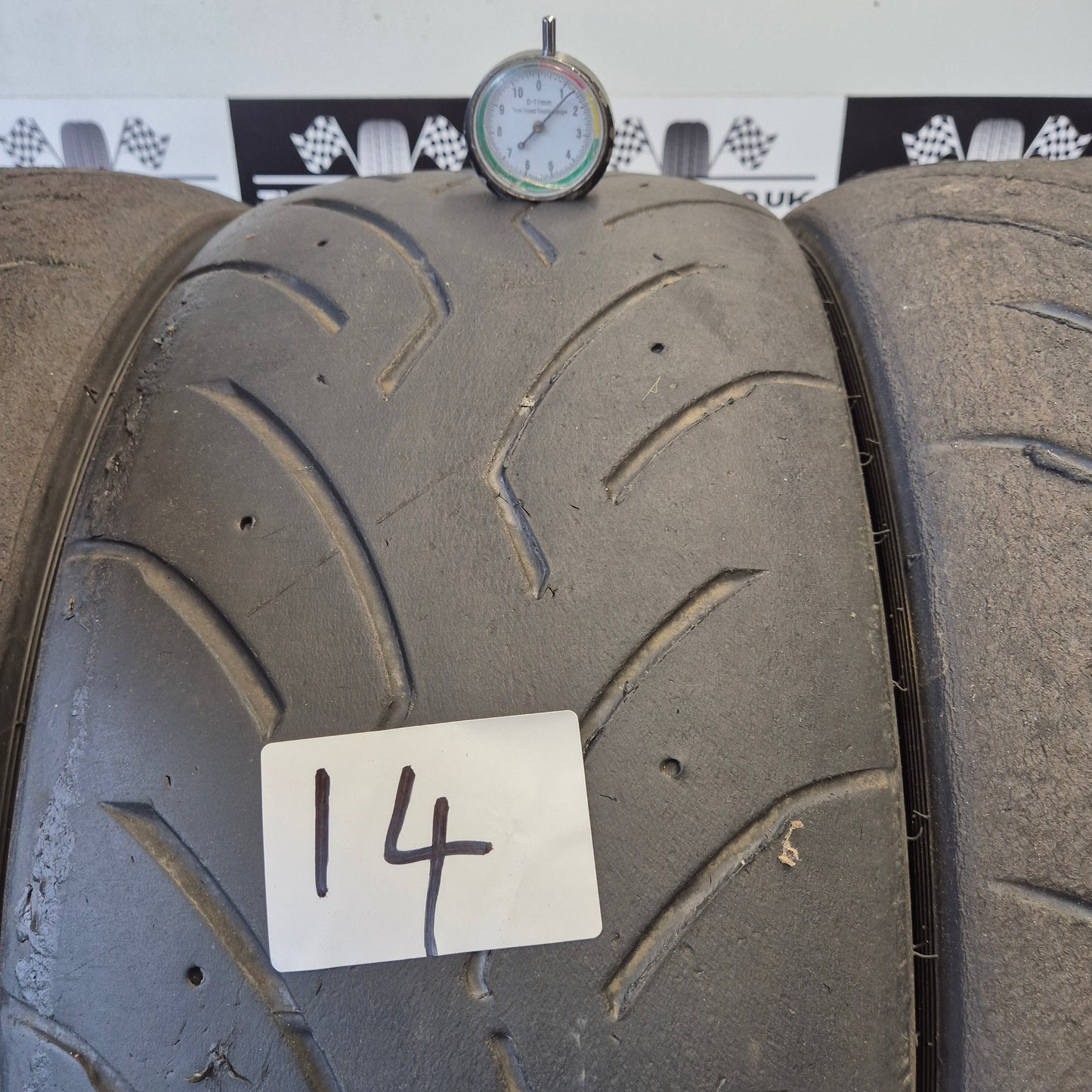 Dunlop 225/45/17 Direzza DZ03G Semi-Slick Racing Trackday/Race Tyres. Set 14