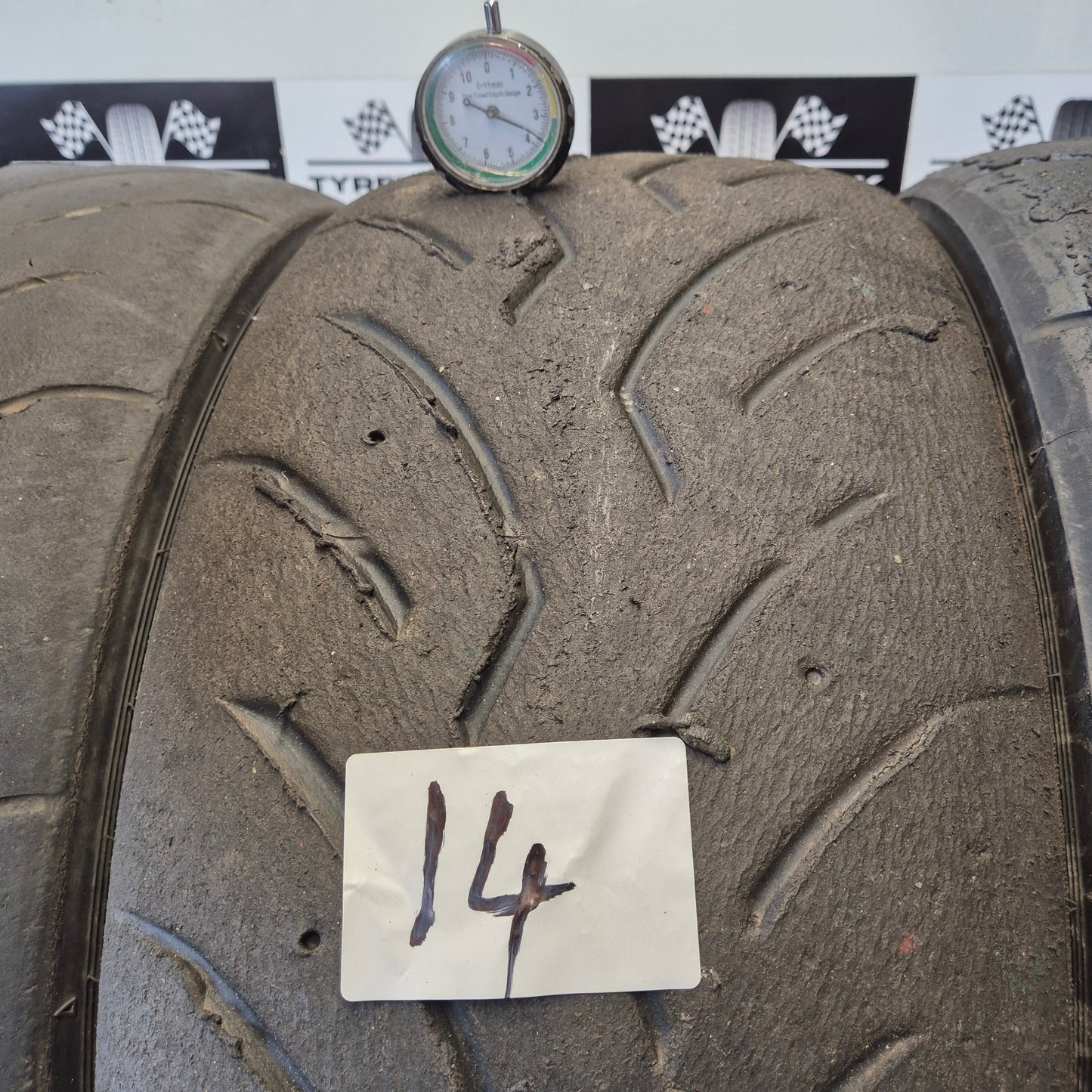 Dunlop 225/45/17 Direzza DZ03G Semi-Slick Racing Trackday/Race Tyres. Set 14