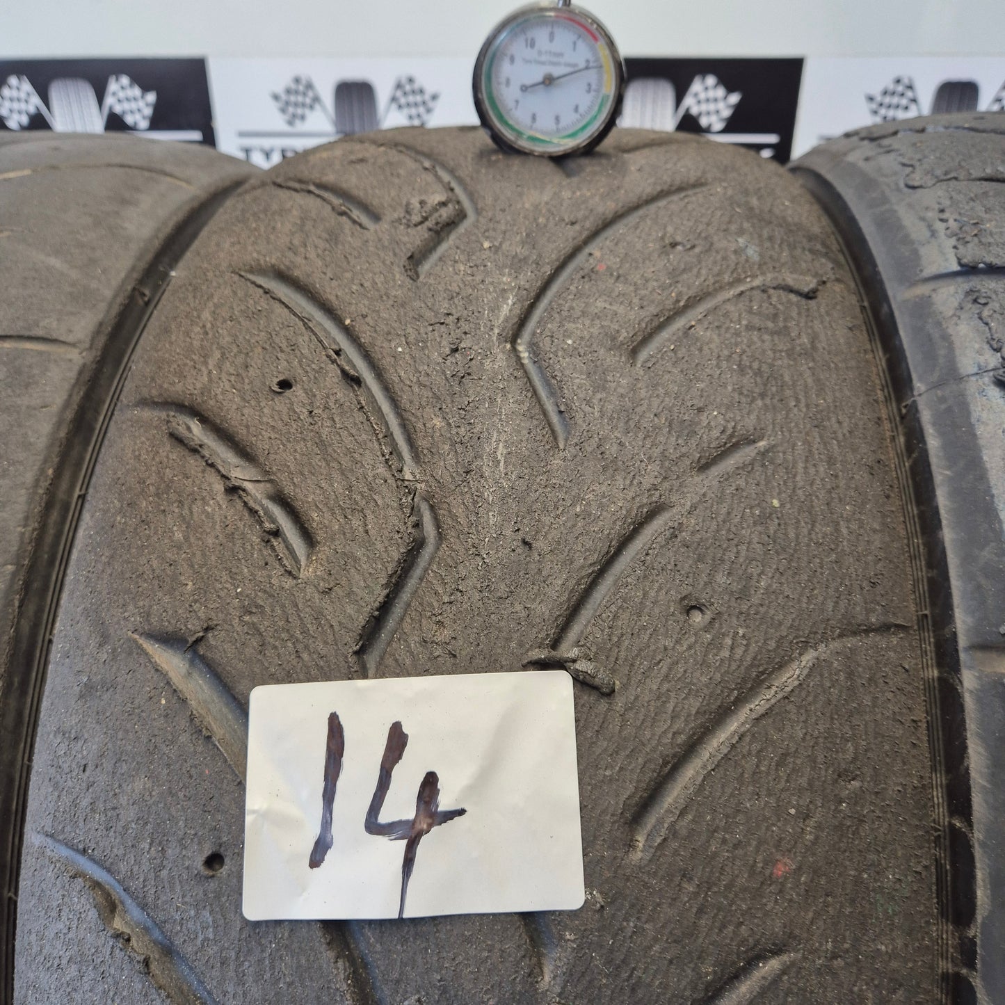 Dunlop 225/45/17 Direzza DZ03G Semi-Slick Racing Trackday/Race Tyres. Set 14