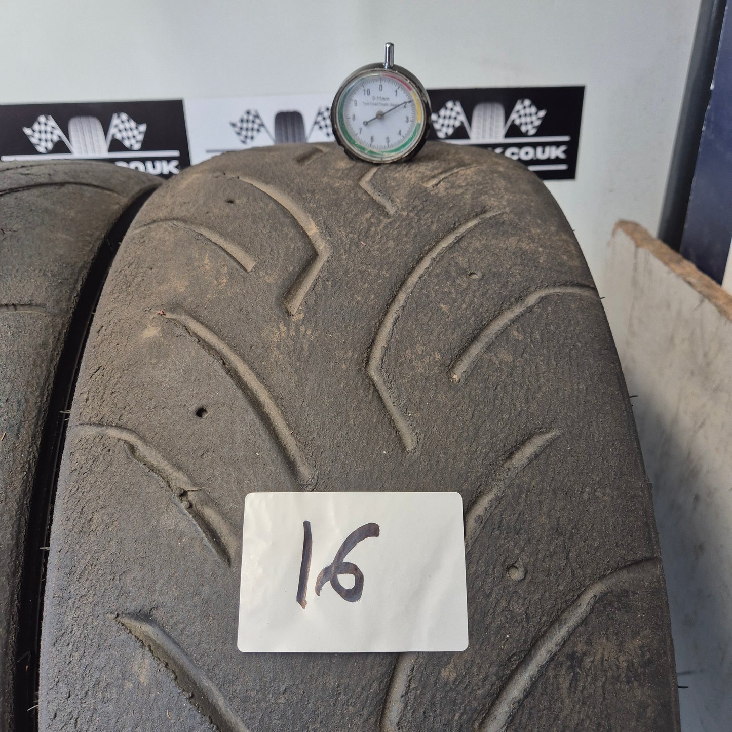 Dunlop 225/45/17 Direzza DZ03G Semi-Slick Racing Trackday/Race Tyres. Set 16