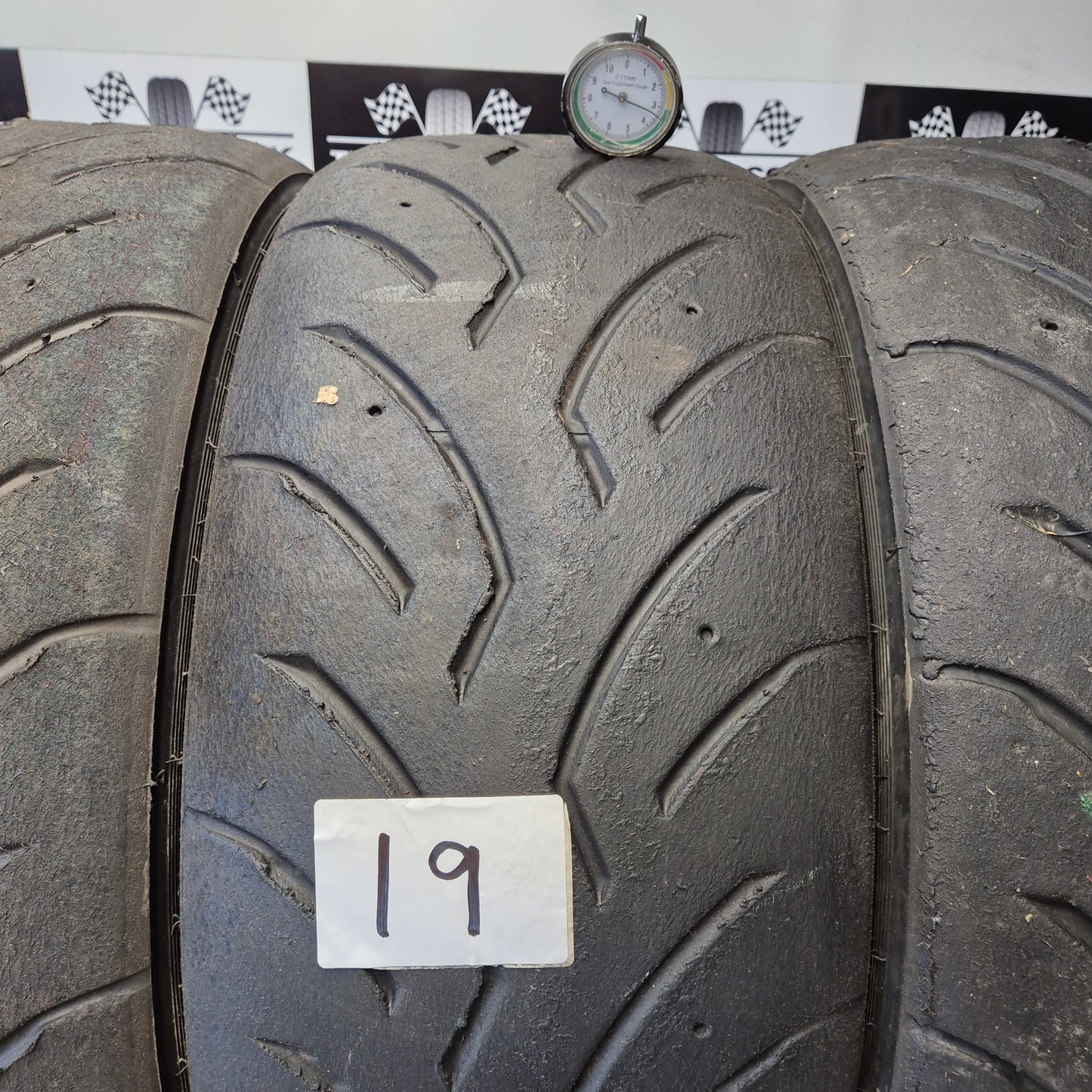 Dunlop 225/45/17 Direzza DZ03G Semi-Slick Racing Trackday/Race Tyres. Set 19