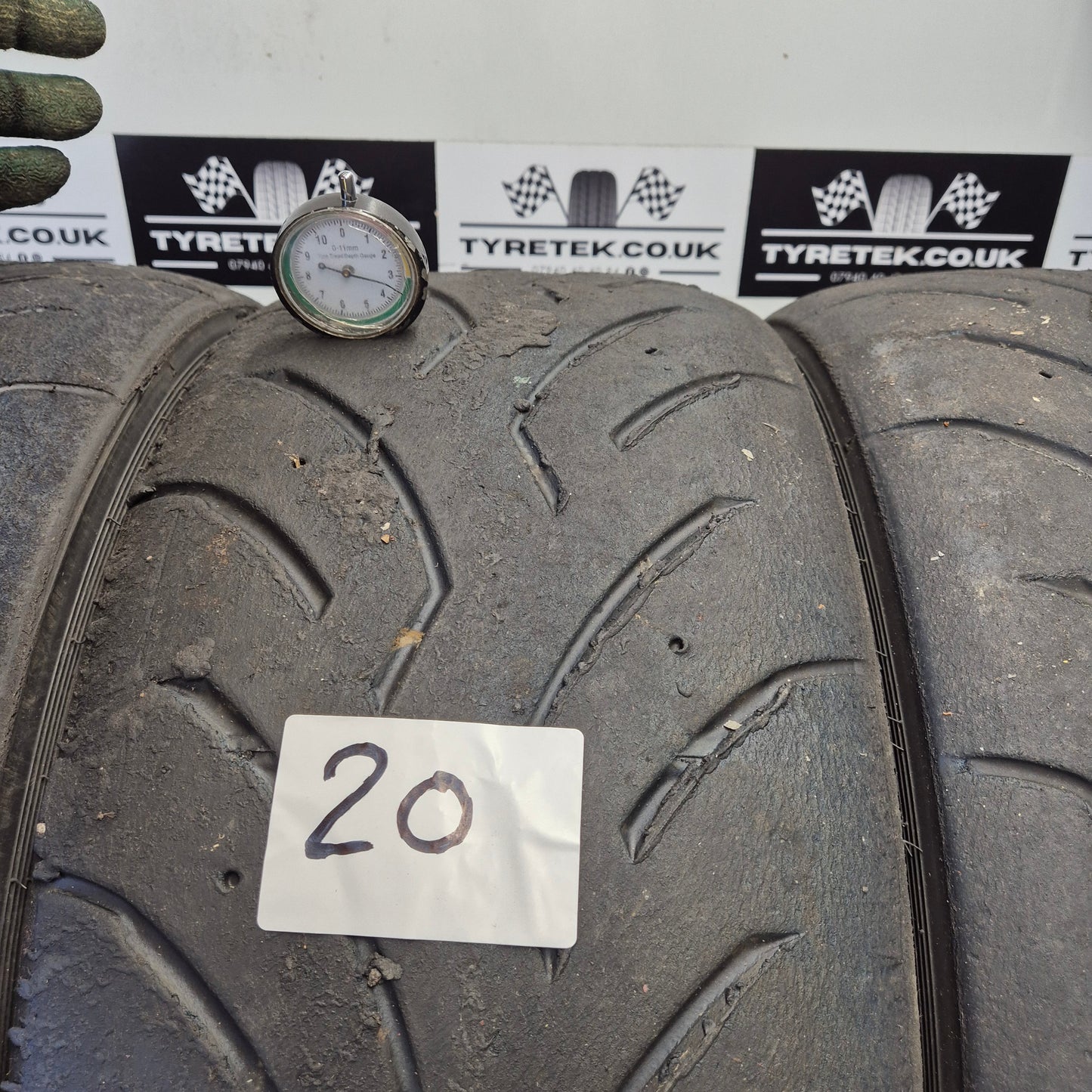 Dunlop 225/45/17 Direzza DZ03G Semi-Slick Racing Trackday/Race Tyres. Set 20