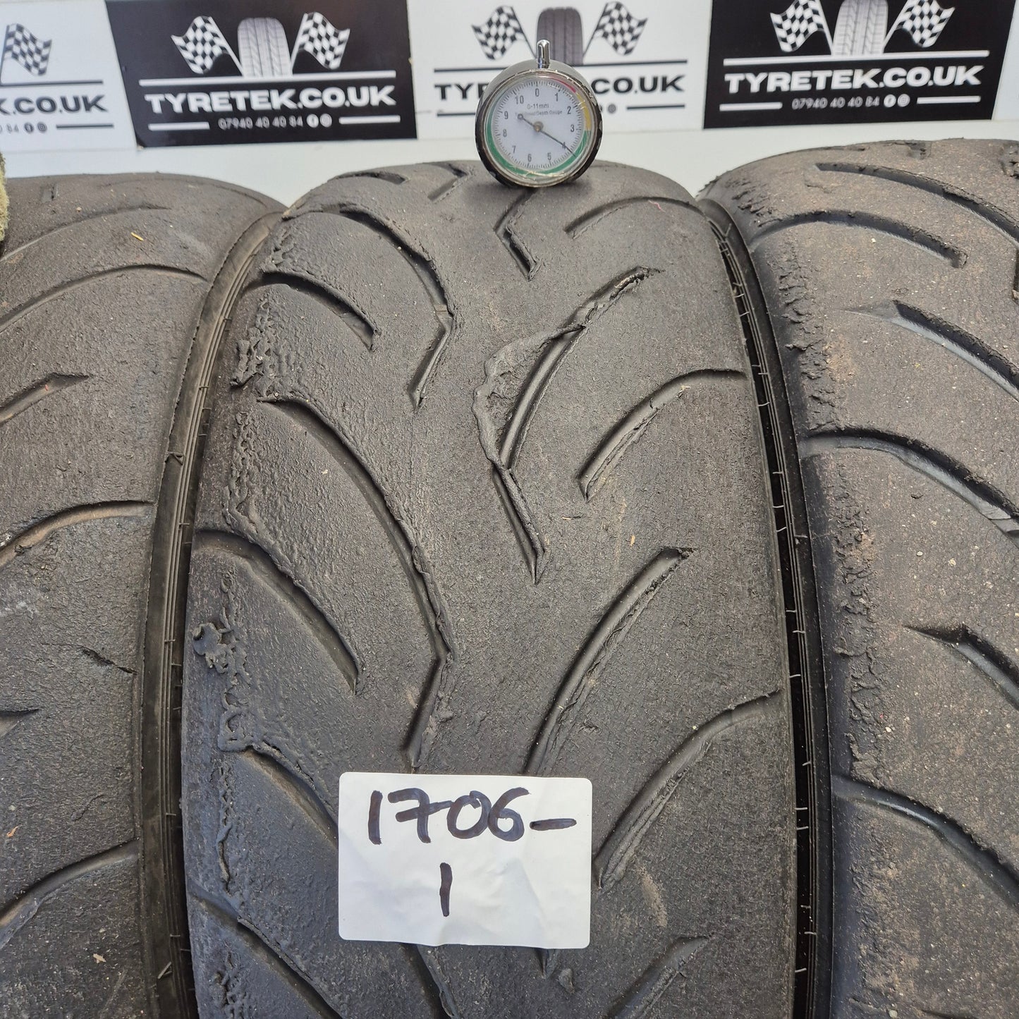 Dunlop 195/50/15 Direzza DZ03G Semi Slick Racing Trackday/Race Tyres.