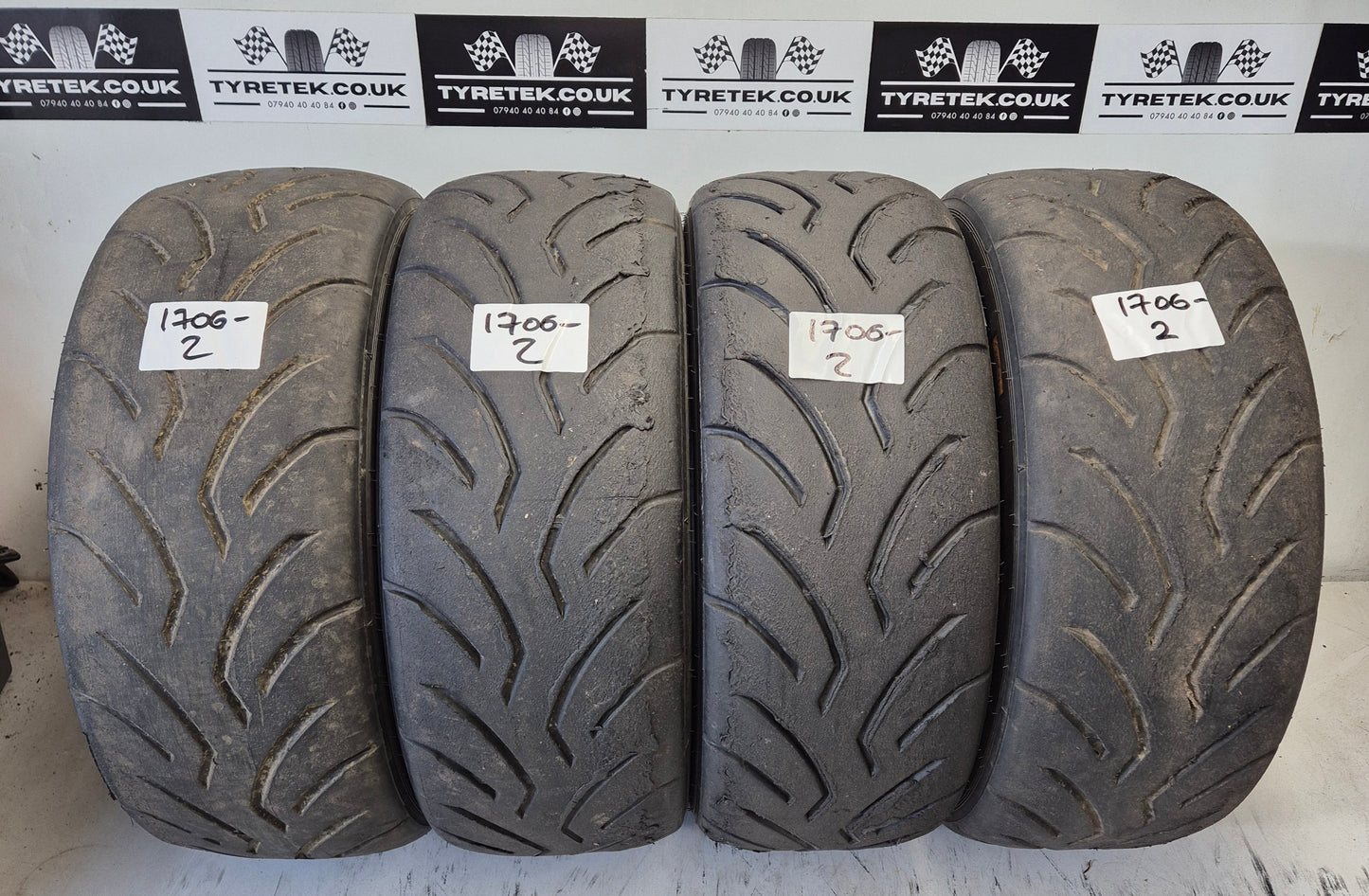 Dunlop 195/50/15 Direzza DZ03G Semi Slick Racing Trackday/Race Tyres.
