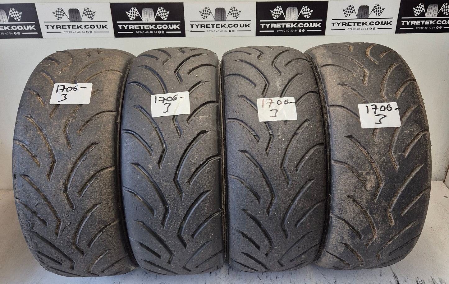 Dunlop 195/50/15 Direzza DZ03G Semi Slick Racing Trackday/Race Tyres.