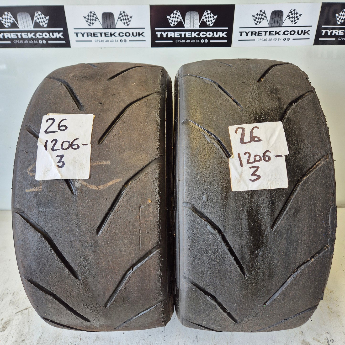 Avon ZZR 215/55/R13 Semi-Slick Road Legal Trackday tyres - Pair.