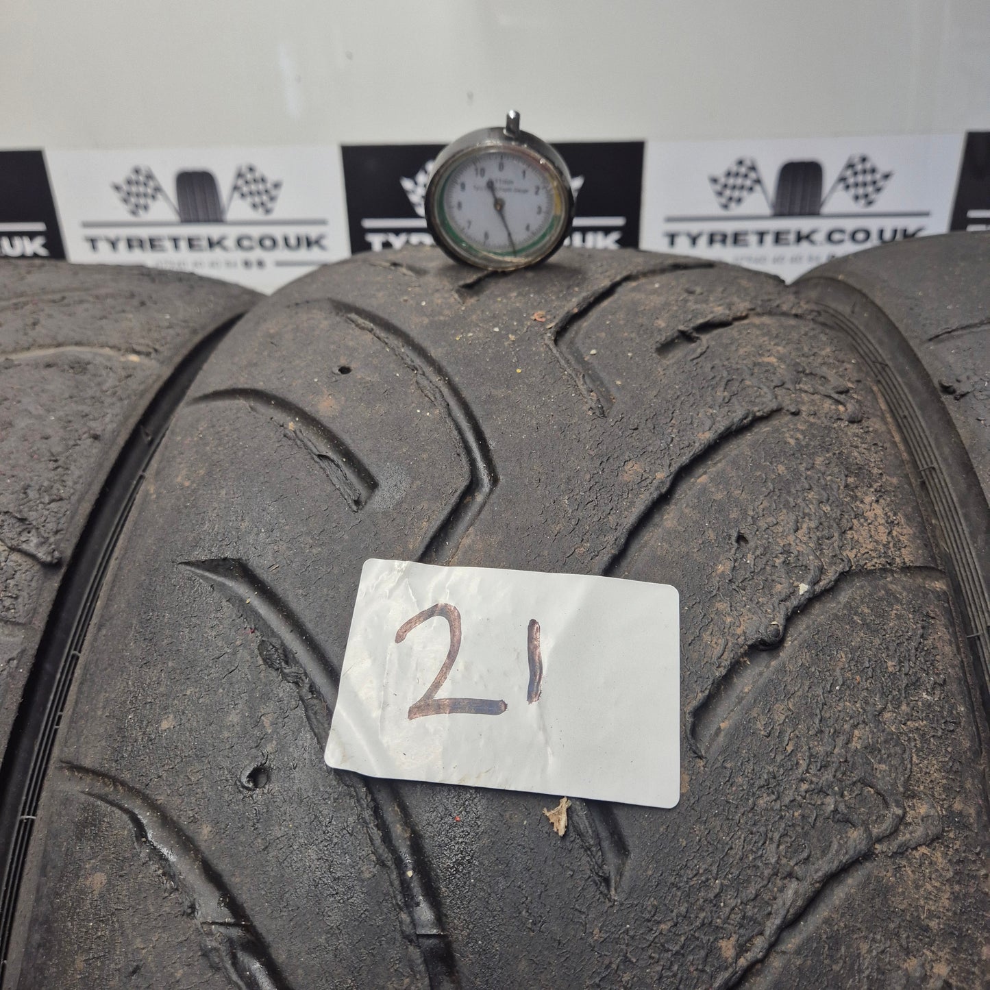 Dunlop 225/45/17 Direzza DZ03G Semi-Slick Racing Trackday/Race Tyres. (21)