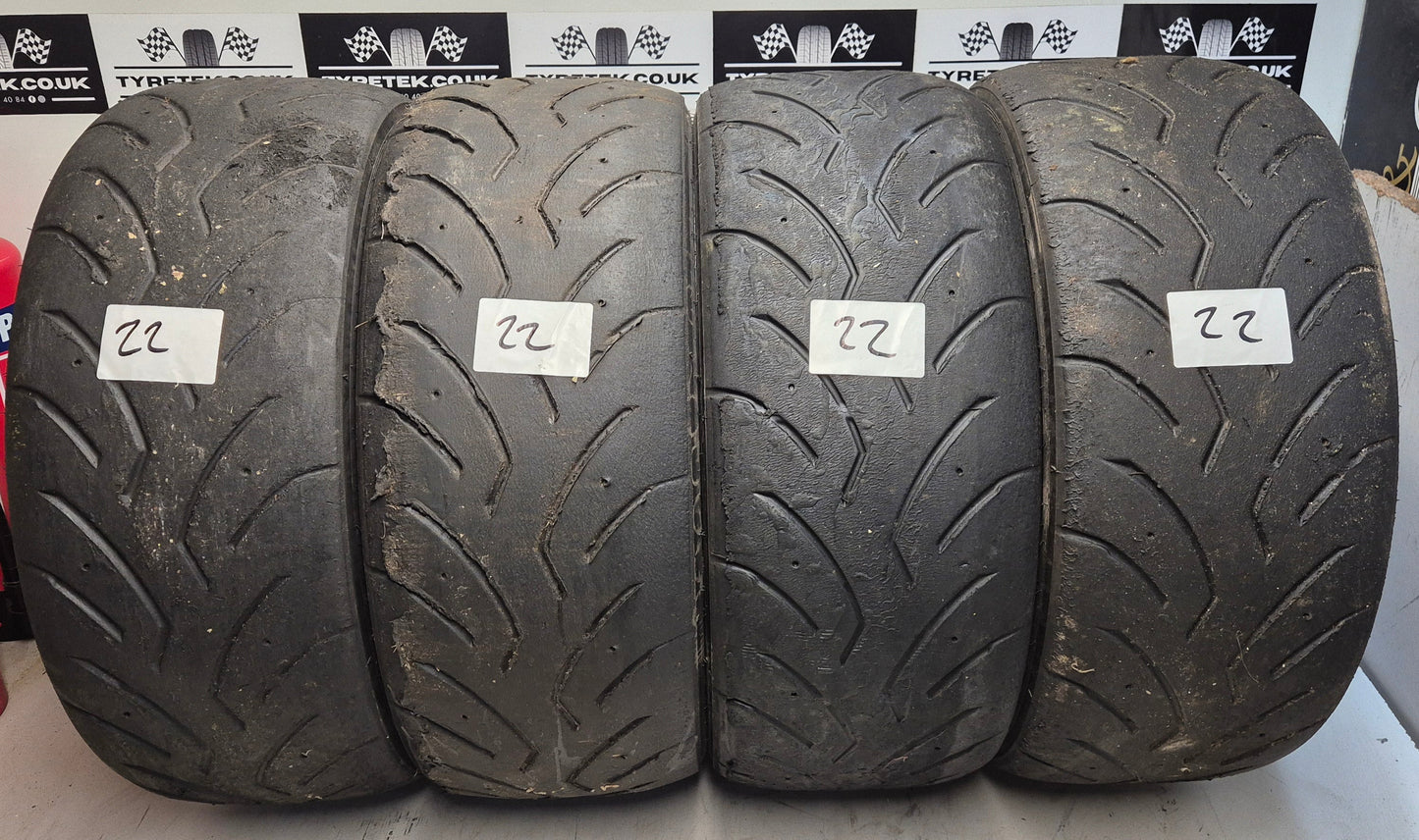 Dunlop 225/45/17 Direzza DZ03G Semi-Slick Racing Trackday/Race Tyres. Set 22