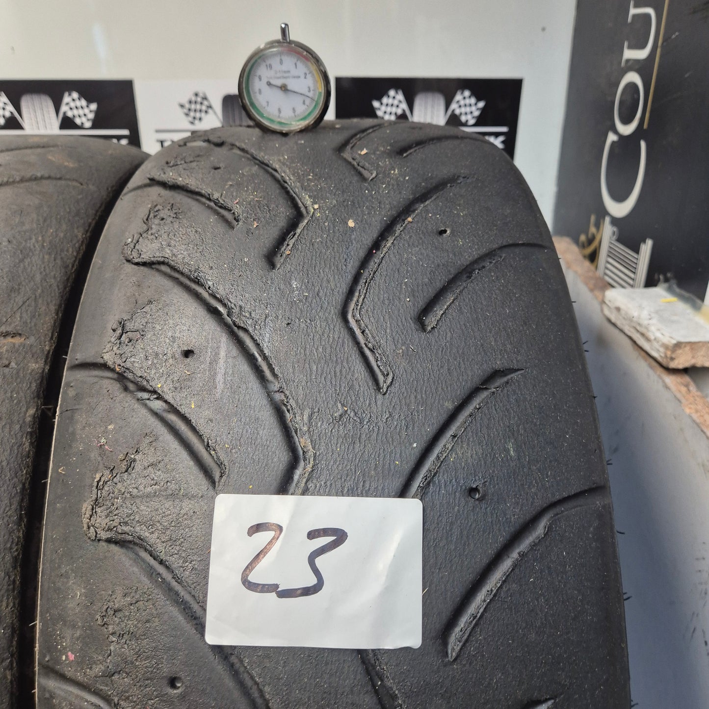 Dunlop 225/45/17 Direzza DZ03G Semi-Slick Racing Trackday/Race Tyres. Set 23