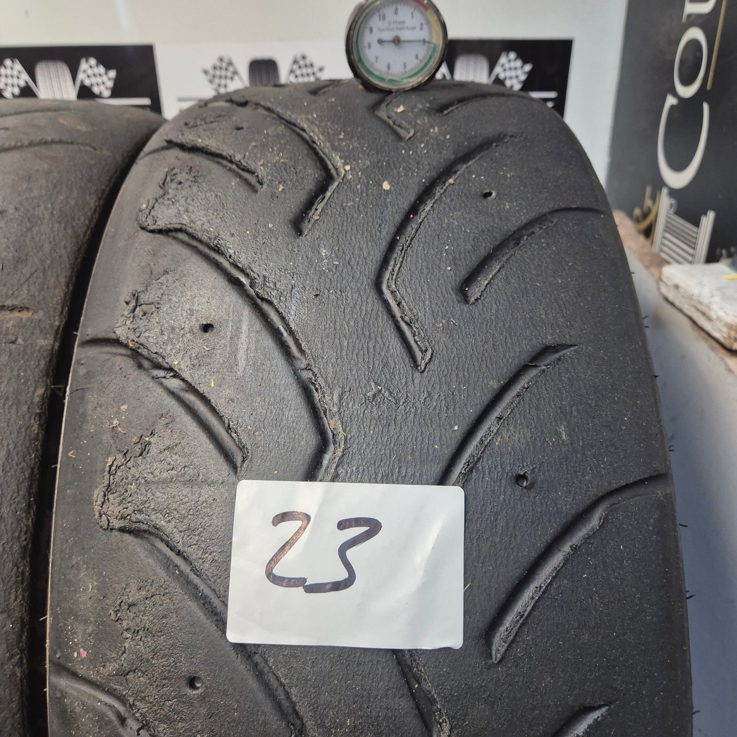 Dunlop 225/45/17 Direzza DZ03G Semi-Slick Racing Trackday/Race Tyres. Set 23