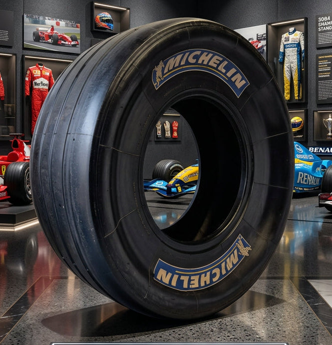 Genuine Michelin F1 Racing Slick Tyre. 2005 Formula One