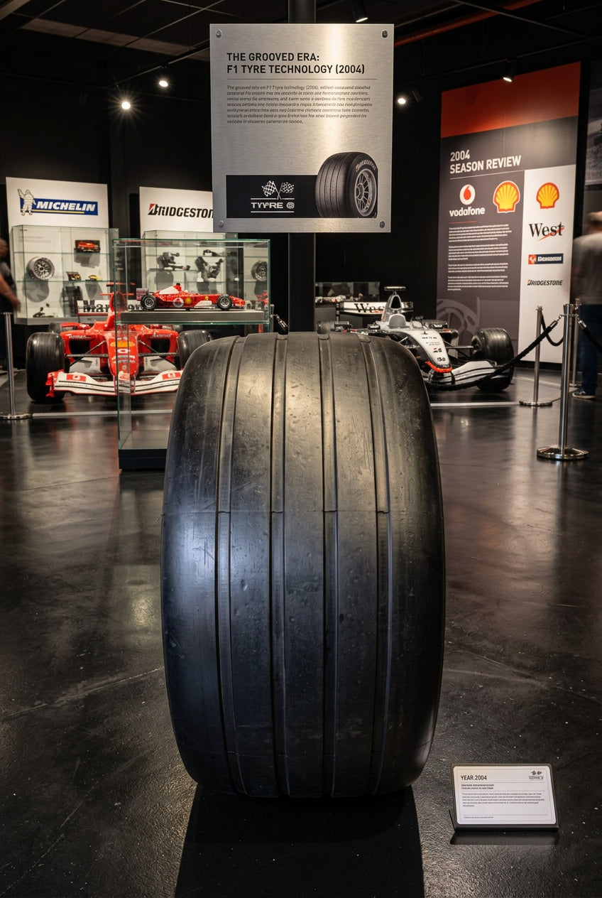 Genuine Michelin F1 Racing Slick Tyre. 2005 Formula One