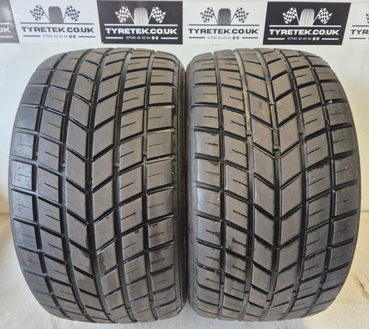 Pirelli 230/57/13 Racing Wet Tyres. Pair