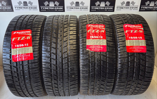 Silverstone 19/58/15 Race Wet Tyres (Set of 4)